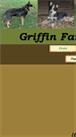Mobile Screenshot of griffinfarmscattledogs.com